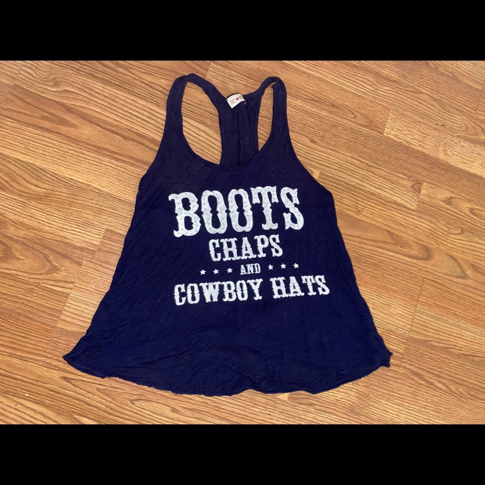 “Boots Chaps and Cowboy Hats” Tank Top